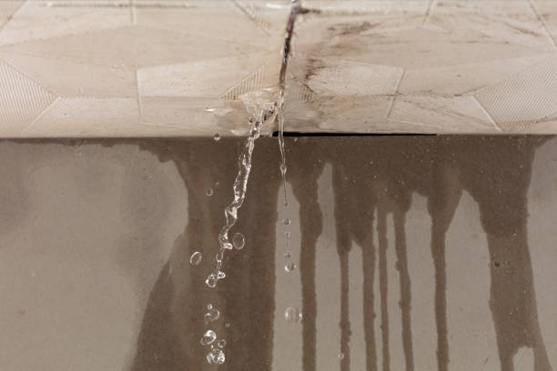 Professional Flood Damage Cleanup technician working in San Miguel, CA